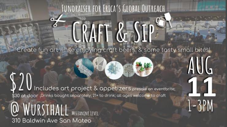 Craft & Sip Flyer